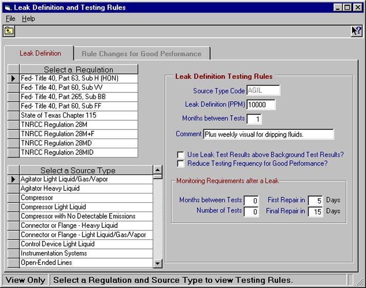 Regulatory Leak Definition